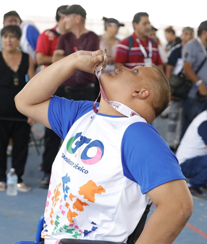 Las personas deportistas con discapacidad son la Grandeza de México